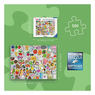 Ravensburger Legpuzzel Cute Kawaii Chaos - 500st.