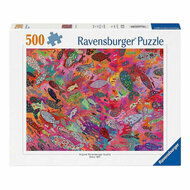 Ravensburger Legpuzzel Fish in Fuchsia - 500st.