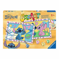 Ravensburger CreArt Schilderen op Nummer - Stitch &amp; Angel