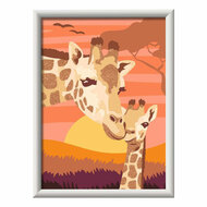 Ravensburger CreArt Schilderen op Nummer - Giraffen