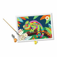 Ravensburger CreArt Schilderen op Nummer - Kameleon
