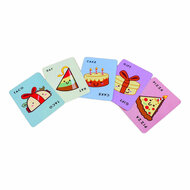 Blue Orange Kaartspel Taco Hat Cake Gift Pizza
