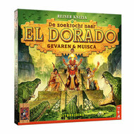 999 Games De Zoektocht naar El Dorado: Gevaren &amp; Muisca Uitbreiding Bordspel