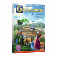 999 Games Carcassonne Toernooien &amp; Emblemen Uitbreiding
