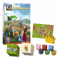 999 Games Carcassonne Toernooien &amp; Emblemen Uitbreiding