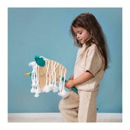BS Toys Houten Eenhoorn Stokpaard - 4dlg.