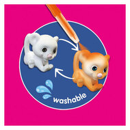 SES Blow Airbrush Pens - Safari Dieren, 6st.