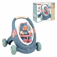 Little Smoby 3in1 Loopwagen met Babypop