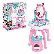 Smoby Gabby's Poppenhuis 2in1 Kaptafel met Kruk, 12dlg.