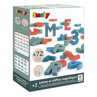 Smoby Magnetische Leters en Cijfers, 72dlg.