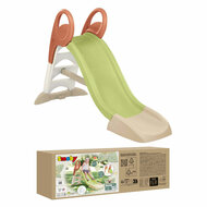 Smoby Life Glijbaan Groen Rood, 150cm