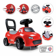 Smoby 2-in-1 Loopauto Ride On - Rood