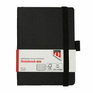 Notitieboek Quantore A6 flex lijn 192blz 80gr zwart