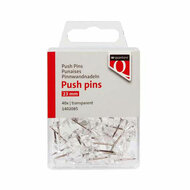 Punaises Quantore Transparant, 40st.