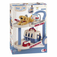 Ecoiffier Doc Cie Dierenartsen Trolley met Hond - 14dlg.