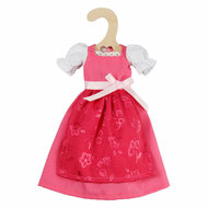 Traditionele Dirndl-jurk voor Modepoppen Pinky - 29cm
