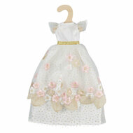 Prinsessenjurk voor Modepoppen Cherry Blossom - 29cm