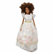 Prinsessenjurk voor Modepoppen Cherry Blossom - 29cm