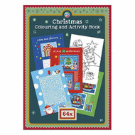Kleur- en Activiteitenboek Kerstmis - 64pag