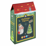 Beschilder je Eigen Kerstfiguur - Inclusief Kwast en Verf