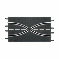 Carrera S-vormig Rijstrookwissel Baanonderdeel 1:24