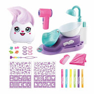 Airbrush Plush Hairiffic Hairstyling Salon - Kleur je Knuffel