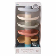 Spiraaltoren Pastel Kleuren - 35cm
