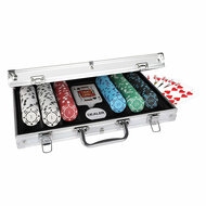 Aluminium Koffer - 300 Pokerchips