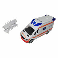 Ambulance met Licht en Geluid - 27cm