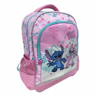 Stitch Love Rugzak 3 Compartimenten met Zijvakken