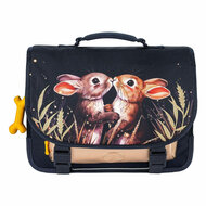 Stones and Bones Twilight Bunnies Navy Lotus Schooltas