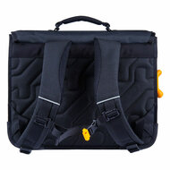 Stones and Bones Wolf Navy Cedar Schooltas