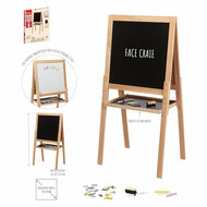 Jeujura Houten Dubbelzijdig Krijt en Whiteboard