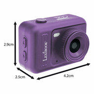 Mini Digitale Camera Sleutelhanger Paars