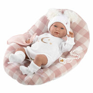 Mimi Soft Body Babypop met Geluid 42 cm Maan