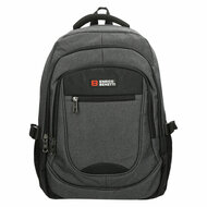 Enrico Benetti Rugzak Hamburg grijs - Laptop 17 inch