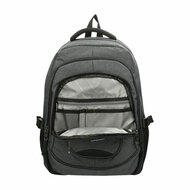 Enrico Benetti Rugzak Hamburg grijs - Laptop 17 inch