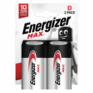Energizer Max D Alkaline Batterijen 2st.