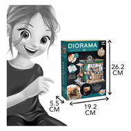 Houten Bouwpakket Diorama Caf?? - 120dlg.