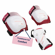 HUDORA Biomechanische Elleboog- en Kniebeschermer Set Comfort M - Roze