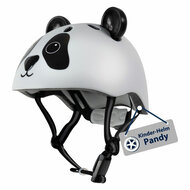 HUDORA Kinderhelm Wit/Zwart - Maat 48-52