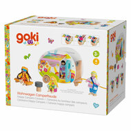 Goki Houten Happy Campers Caravan Speelgoed