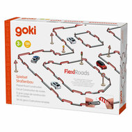 Goki Houten Speelset Wegwerkzaamheden - 135dlg.