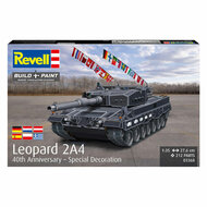 Revell Modelbouwpakket Leopard 2A4 - Special Decoration 40th anniversary 1:35 - 212dlg.