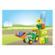 Playmobil Junior Tractor met Laad- en Lossysteem - 71773