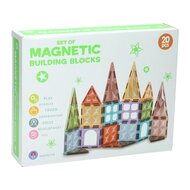 Magnetische Bouwstenen 5 Vormen - 20st.