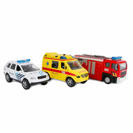 2-Play Die-cast Hulpdienst Voertuigen Belgi??