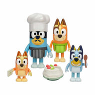 Bluey Dessert Speelset - 4 Figuren