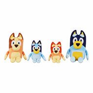 Bluey Pluche Knuffels Set - 4st.