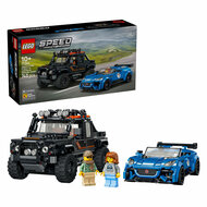 LEGO Speed Champions 77264 Jaguar Project 7 en Land Rover Defender
